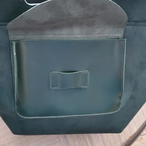 Large Emerald Green Hobo bag - Picture 6 of 9